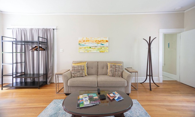 Durham Apartment | Spacious 2BR in Grand Old Home, Downtown Durham