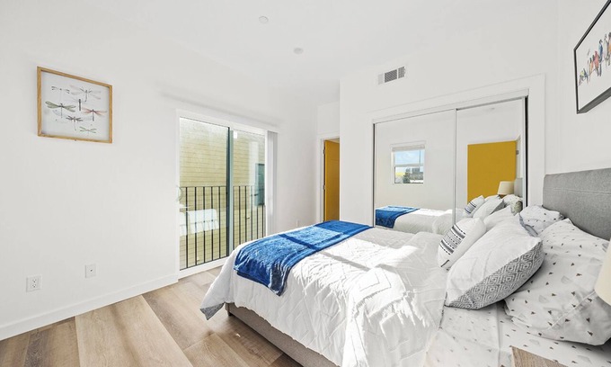 Rampart Village House | Spacious 4-bedroom 4-baths house in Los Angeles with gated Parking