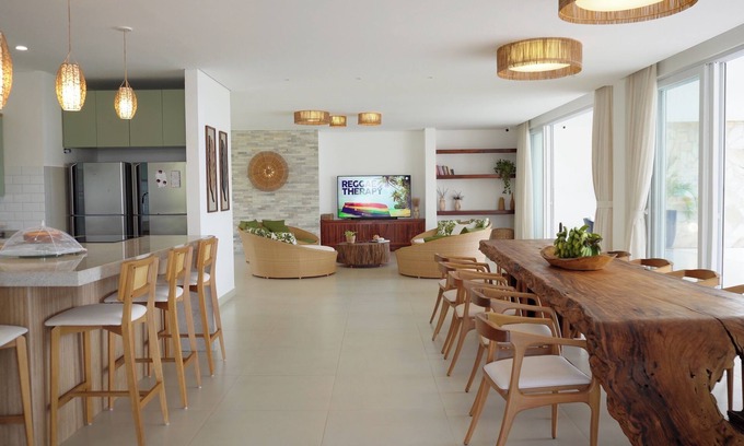 Itarema House | Spacious, comfortable and facing the sea