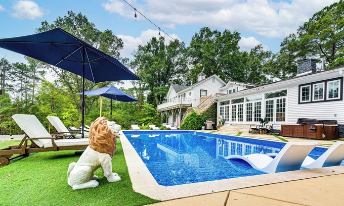 Durham House | Spacious Durham Home w/Fire Pit & Hot Tub!