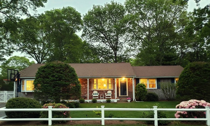 East Falmouth House | Spacious home close to the beach in family-friendly Great Harbors neighborhood