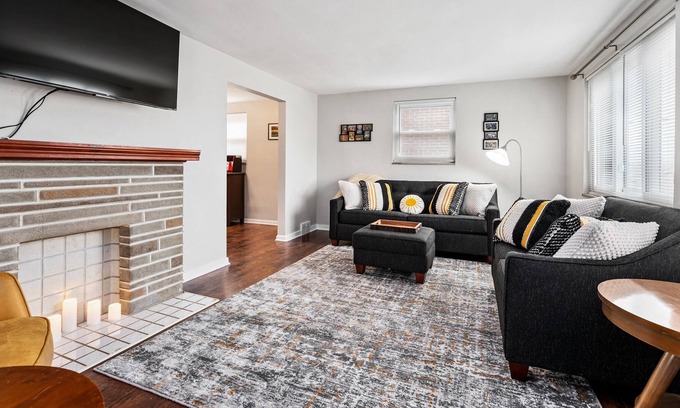 Brookline House | Spacious Open Floor Home, 15min from Downtown, w/ Private Garage & Patio