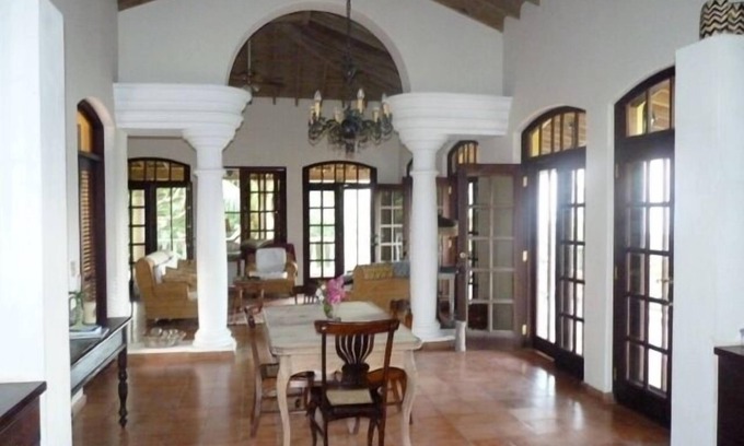 Trujillo House | Spacious Villa with 4 acre garden, orchard, waterfalls and Sunset Sea View