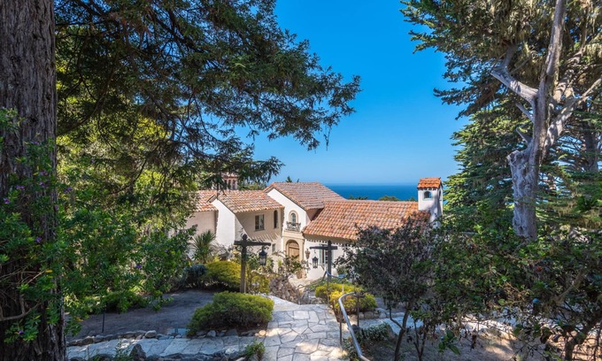 Carmel Highlands House | Spanish Revival Estate with Dramatic Ocean Views