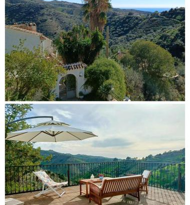 Moclinejo Villa | Spanish Style Casa with Nature and Sea View, Near Malaga