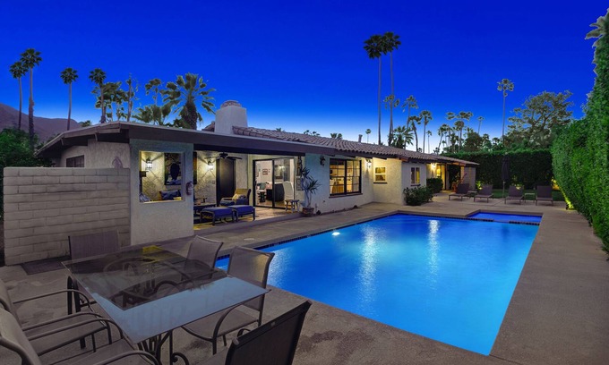 El Mirador House | Spanish-style, centrally located and pet-friendly home with pool near downtown