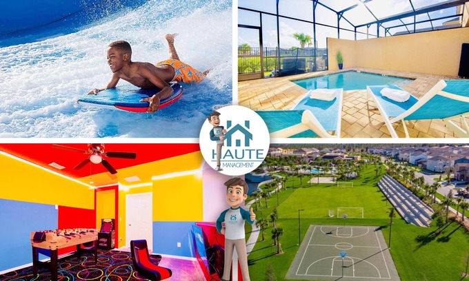 Four Corners House | Spectacular 3BD/3.5BH Free Resort 8mi Disney