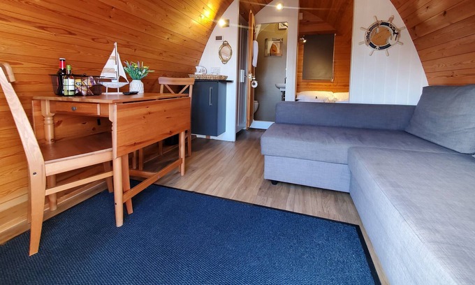 Morecambe Cabin | Spectacular Holiday Pod overlooking The River Lune. Pod 2