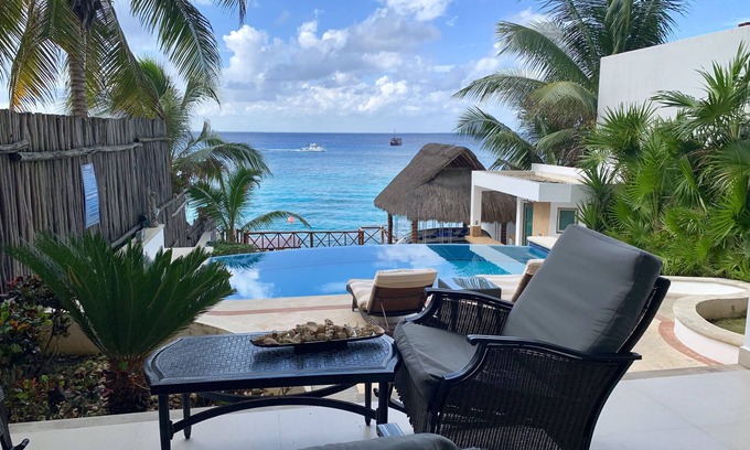 San Miguel Villa | Spectacular Oceanfront Home W/Pool Private. Villa Paradise.