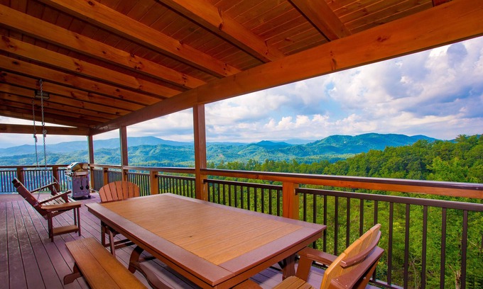 Gatlinburg - Pigeon Forge Cabin | Splashing at the Bluffs