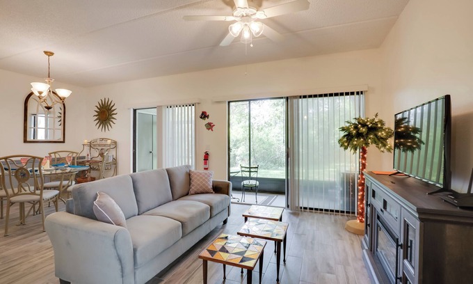 Saint Augustine Shores Condo | St Augustine Condo w/Screened Porch, Pool Access!