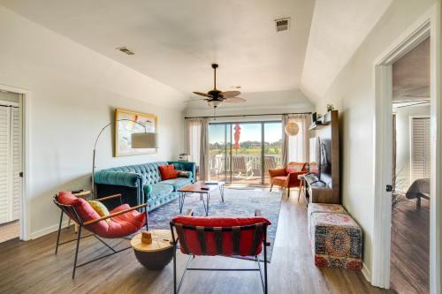 Oceanmarsh Subdivision House | St Helena Island Retreat with Deck Walk to Beach