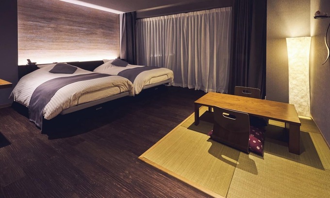 Oita Hotel | Standard 1 night without meals3rd and 4th floors JapaneseWestern style twin room/Oita Ōita