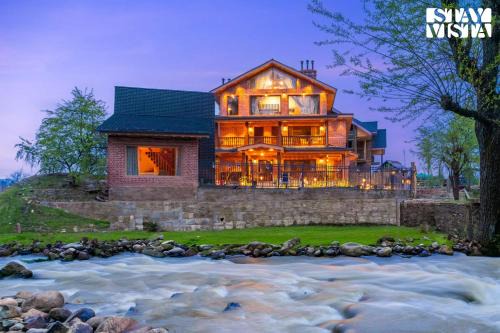 Srinagar Villa | StayVista at Swiss Chalet - Tangmarg with Gazebo & Lawn