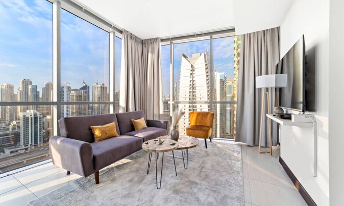 Jumeirah Lake Towers Apartment | StoneTree - Indigo Tower 1BR - Panoramic View