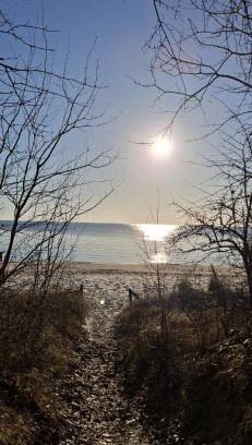 Monchgut-Granitz Apartment | Strandtraum Lobbe Fewo 6, auf Anfrage mit Strandkorb