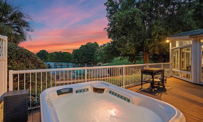 Denver House | Strawberry Breeze by SoCharm | Private Beach, Hot Tub, Peaceful Neighborhood!