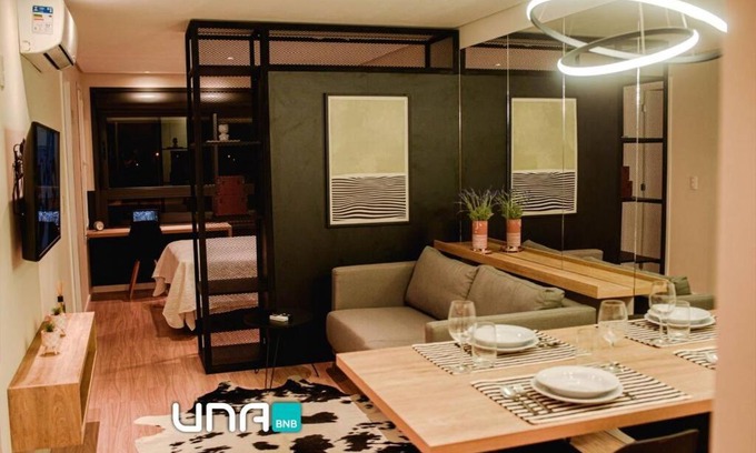 Sao Goncalo Apartment | Studio 308 no Parque Una com garagem