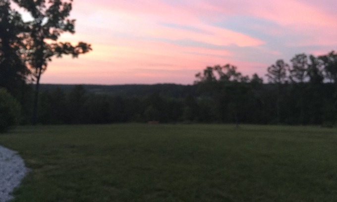 Licking Cabin | Studio cabin w/view, hike to creek w/small waterfall. Contact me, most dates ava