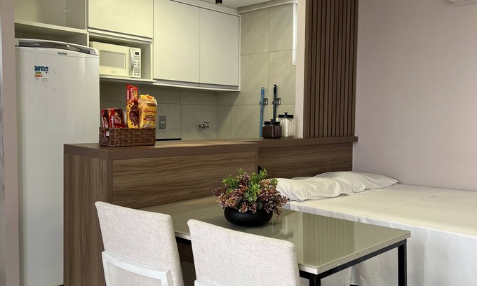 Sao Luis Apartment | Studio Completo em Bairro Privilegiado e Condominio Completo 04