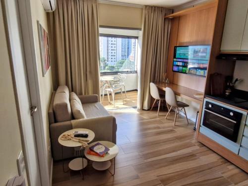 Brooklin Novo Apartment | Studio Conforto 1 Quarto no Brooklin!