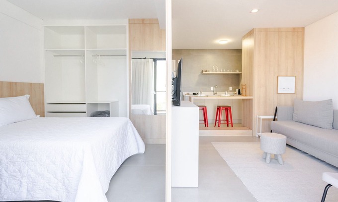 Agronomica House | Studio moderno próx. ao shopping | Centro