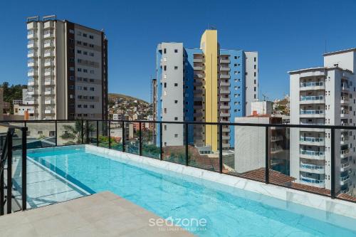 Sao Benedito Apartment | Studio with pool in Poços de Caldas PGO412