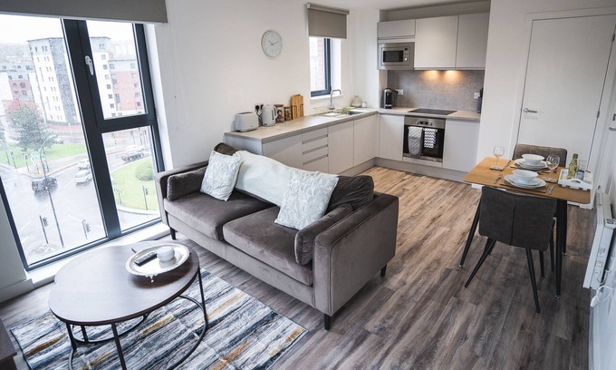 Sheffield Apartment | Stunning 1-Bed - City Views - City Centre