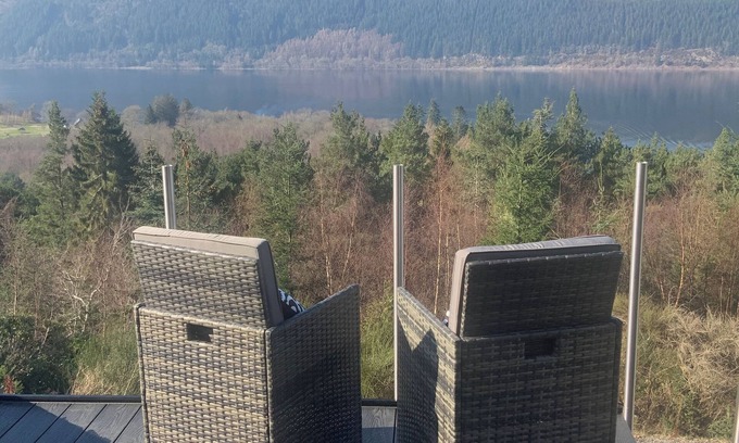 Foyers Apartment | Stunning elevated luxury apartment with amazing views over Loch Ness