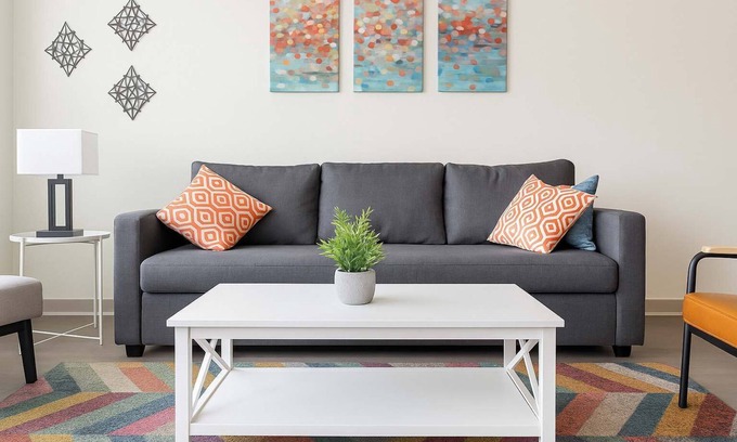 Downtown Louisville Apartment | Stunning Nulu 1BR CozySuites 01