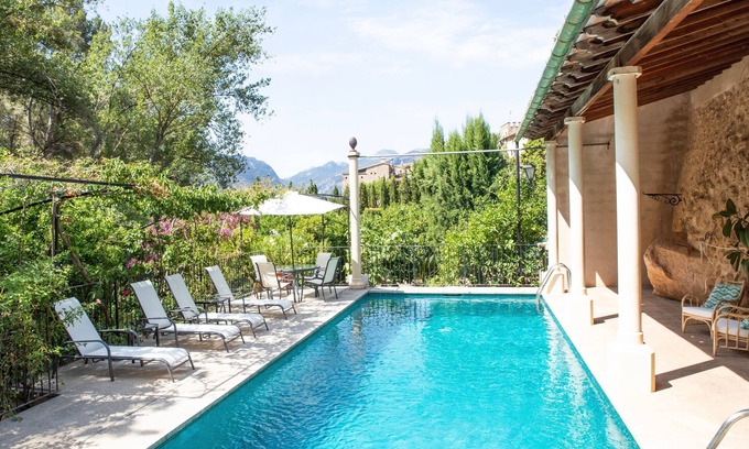 Fornalutx House | Stunning Villa and Garden w/Pool and Sweeping Views in the Heart of Fornalutx