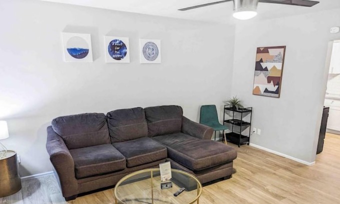 Peaceful Valley Apartment | Stylish 2 BR Miller Rd Gem