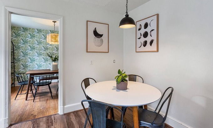 Mebane House | Stylish 3-BR Boho Cottage Walkable to Downtown Mebane