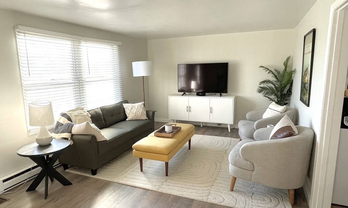 Carbondale House | Stylish 3 BR house. Downtown Carbondale with fenced in yard.