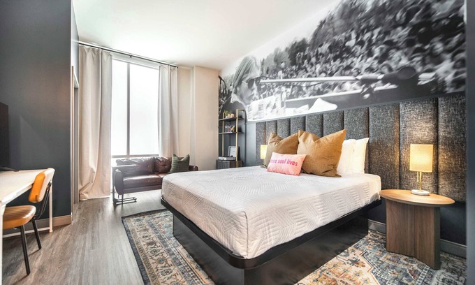 Macon Apartment | Stylish Allman Bros Inspired Stay Walk Score 63