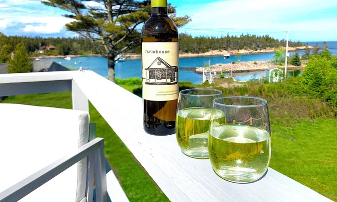 Birch Harbor Cottage | Stylish ocean-view home on Acadia's Schoodic Loop