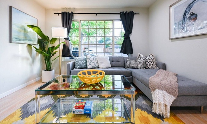 South San Jose House | Stylish, quiet 4B2B, with AC|garage|backyard