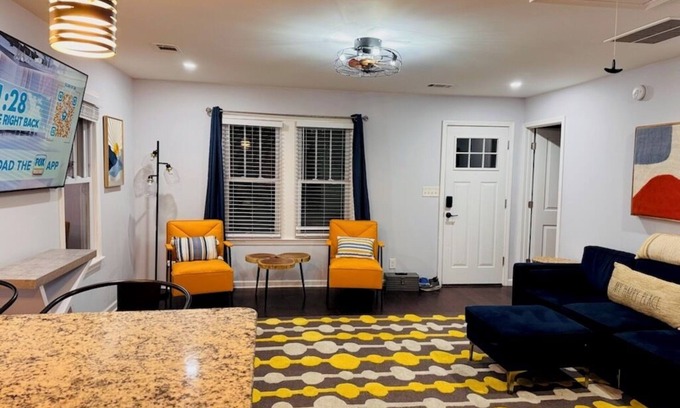 Roswell House | Stylish Retreat w/Fire Pit & Porch