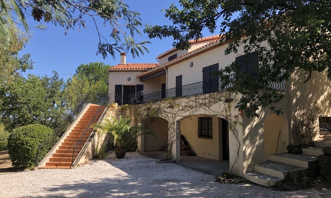 Maureillas-Las-Illas Villa | Stylish villa, 13m private pool, tranquil garden, close to village amenities