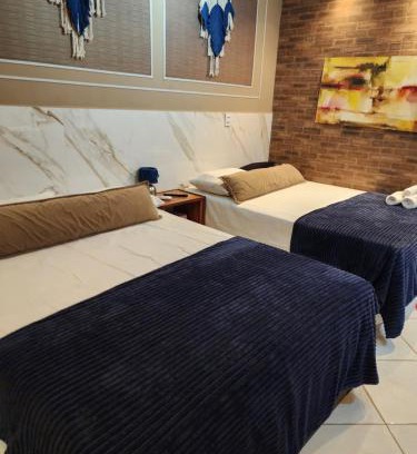 J Jeriquara Apartment | Suíte Confort Caldas Novas - Com roupa de cama