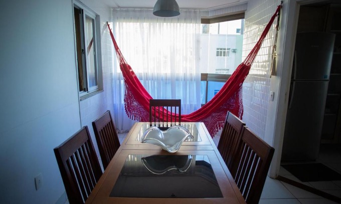 Centro Apartment | Suíte Guarapari - 3 quartos na Praia das Virtudes