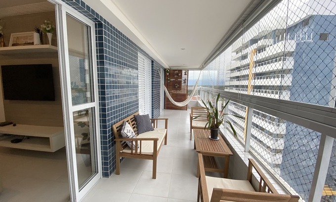 Vista Linda Apartment | Suitable foot in the sand Cond. Indaiá Home Club