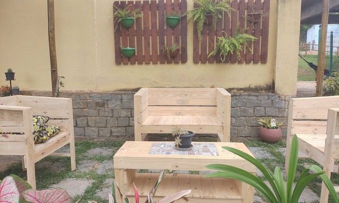 Paty do Alferes House | Suite overlooking the pool