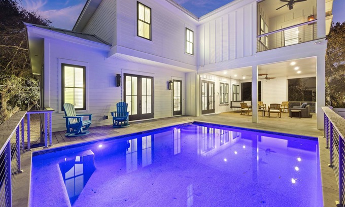 Isle of Palms House | Summer Rates Lowered! Ultimate IOP Vacation- 6BR with Pool & Steps to the beach!