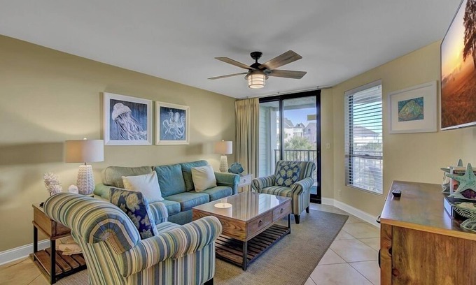 Isle of Palms Condo | Summerhouse 205 by Wild Dunes, Ocean View Condo