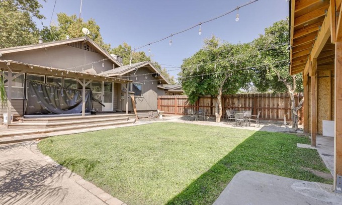 Turlock House | Sunny Turlock Cottage Walk to Downtown!