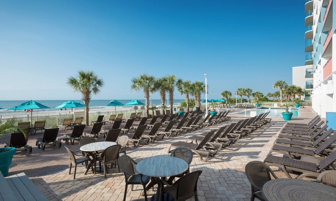 Myrtle Beach Hotel | Sunrise Views from 4 Peaceful Oceanfront Suites with Full Kitchen by the Beach