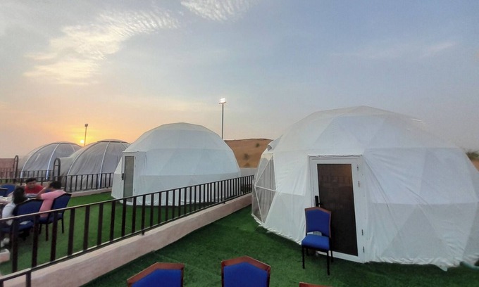 Al Awir Other | Sunset Desert Safari With Glamping