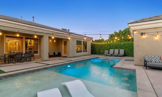 Indio House | Sunset Palms by VARE | Pool+Spa, BBQ, Fire Pit, at Montage!