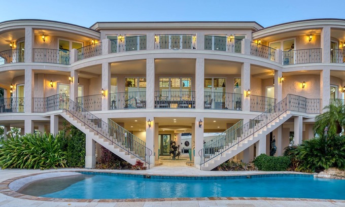 Key Largo House | Sunset Sanctuary Ultra-Lux Oceanfront Home, Heated Pool, Beach, Grill, Dock, Kay